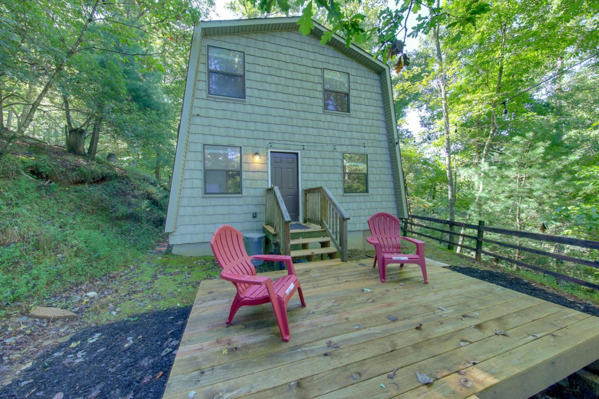 Pet-Friendly Ellijay Cabin In The Woods On 1 Acre! Villa Kültér fotó